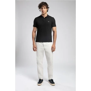 Resao Erkek Polo Yaka T-Shirt Siyah
