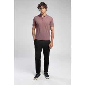 Resao Erkek Polo Yaka T-Shirt Gül Kurusu