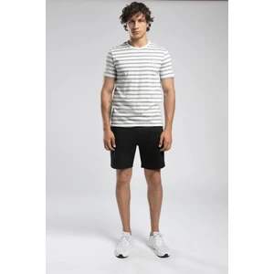 Eddy Erkek %100 Pamuk O Yaka T-Shirt Gri