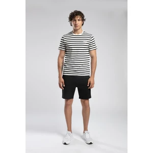 Eddy Erkek %100 Pamuk O Yaka T-Shirt Siyah