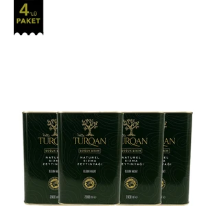 Villa Turqan 8 lt Olgun Hasat Soğuk Sıkım Memecik Natürel Sızma Zeytinyağı | Tek Bahçe (2 lt x 4 Adet)