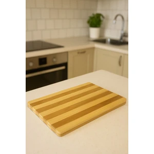 Bambu Kesim Panosu - Bambu Kesim Tahtası 30 cm x 20 cm Kesme Tahtası
