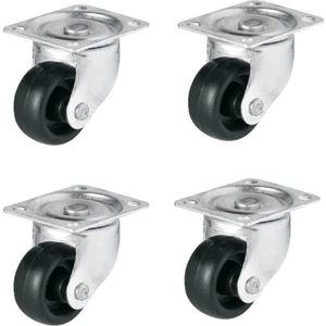 338- Döner Tablalı Mobilya Tekeri Çap: 28 mm 4 Ad.