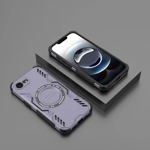 iPhone 16E Manyetik Telefon Kılıfı, Güçlü Manyetik Isı Dağılımı Telefon Kılıfı Kapağı iPhone 16E (Yurt Dışından)