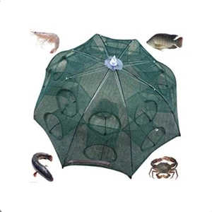 Olta Balık Ağı 16 Gözlü Balık Ağı Kapanı Yengeç Tuzağı Kapanı Büyük Boy