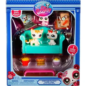 6360 Sun-Littlest Pet Shop Minişler Lokanta Oyun Seti