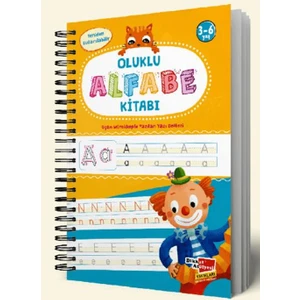 Alfabe Yazı Kitabı Sihirli Uçan Kalemli Oluklu (Kabartmalı) Yazmayı Kolayca Öğreten Kitap