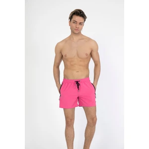 Erkek Likralı Deniz Şort C12201 Pembe