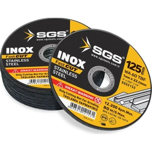 Inox Kesici 125*1,*22MM