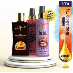 Eda Taşpınar Yoğun Bronzlaştırıcı Yağ SPF 0 200 ml