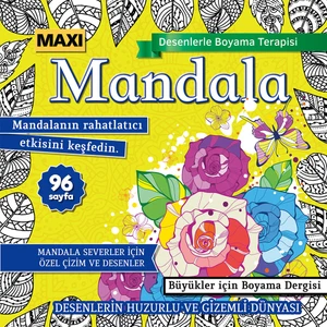 Mandala Desenlerle Boyama Terapisi 016