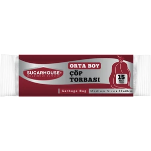 Sugar House Orta Boy Çöp Torbası 15 Li