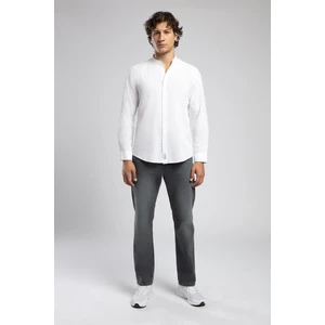 Julsa Erkek Uzun Kol Dokuma Gömlek