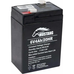 Akü Mustang 6 Volt 4 Amper