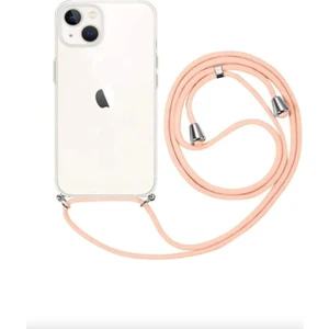 Samsung Galaxy S24 Fe (SM-S721B) ile Uyumlu Kılıf Silikon Ipli Boyundan Askılı Darbe Emici Antishock Kapak Tpu