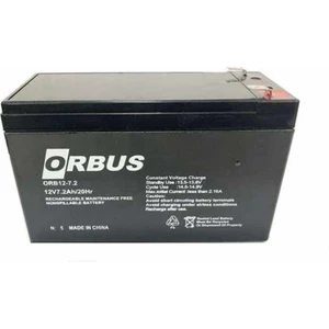 ORBUS 12V 7,2AH KURU TİP AKÜ