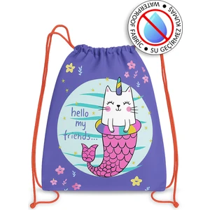 Denizkızı Su Geçirmez Kız Çocuk Ipli Sırt - Plaj Çantası