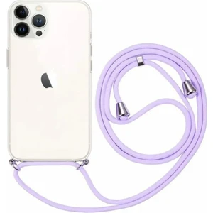 Samsung Galaxy S24 Fe (SM-S721B) ile Uyumlu Kılıf Silikon Ipli Boyundan Askılı Darbe Emici Antishock Kapak Tpu