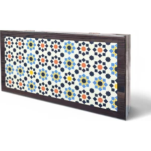 Star Tavla | Çizilmez Zeminli, Mıknatıslı Mdf Kasa, 2 Kat Vernik Cilalı