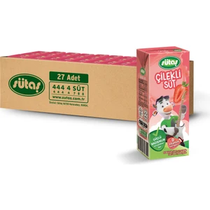 Çilekli Süt 200 ml (27 adet)