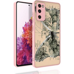 Galaxy S20 Fe Kılıf Desenli Kamera Korumalı Parlak Mkst Nora Kapak-No4