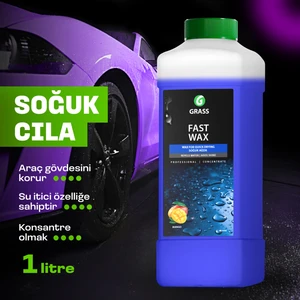 Hızlı Cila Fast Wax Polısh Boya Koruma Islak Cila 1L Yıkama Sonrası Kullanım