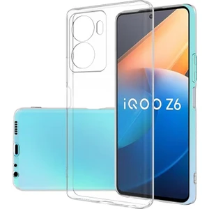 Vivo Y16 Kılıf Mkst Süper Silikon Kapak-Renksiz