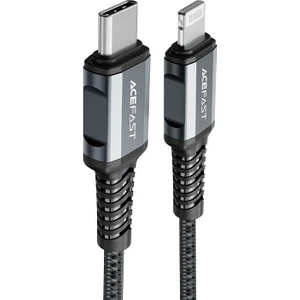 30W 1.2 Metre USB-C to Ligtning Apple MFI Lisanslı Type-C iPhone Uyumlu Şarj Data Kablosu - C1-01 (Acefast Türkiye Garantili)