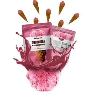 Refresh Chips Freeze Dry Çilekli Dondurma - Dondurularak Kurutulmuş Dondurma - 30GR