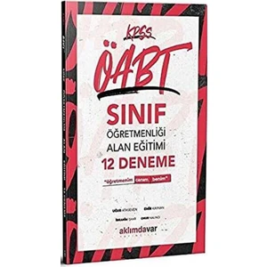 Aklımdavar Yayıncılık 2021 Kpss Öabt Sınıf Öğretmenliği Alan Eğitimi 12 Deneme - Uğur Ataseven