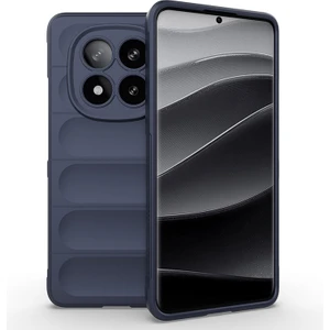 Redmi Note 14 Pro Plus Kılıf Esnek Tpu Oyuklu Arka Yüzey Tasarımlı Mkst Etnik Silikon Kapak - Lacive