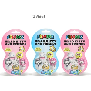 Hello Kitty & Friends Flipperz (10 Gr) 3 Adet