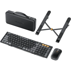 Protoarc XKM01 Siyah Kablosuz Klavye Mouse Caseup Seti (CP015682)
