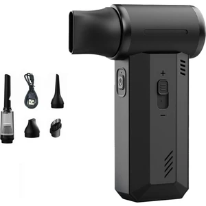 Güçlü Taşınabilir Turbo Fan 130000 Rpm 4000mah Tip-C Şarj Edilebilir Mini Fan