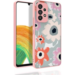 Galaxy A53 5g Kılıf Desenli Kamera Korumalı Parlak Mkst Nora Kapak-No5