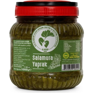 Salamura Yaprak 1 Kg, Alaşehir Coğrafi İşaretli Asma Yaprağı