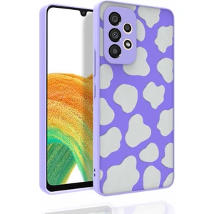 Galaxy A53 5g Kılıf Desenli Kamera Korumalı Parlak Mkst Nora Kapak-No6