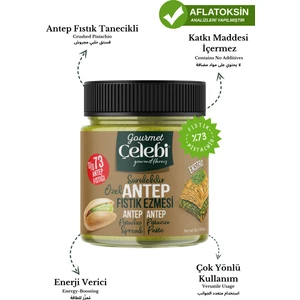 Gourmet Çelebi Özel Sürülebilir Antep Fıstık Ezmesi
