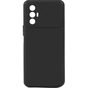 Maks Technology Tecno Spark 8 Pro Kılıf Mkst Biye Silikon-Siyah