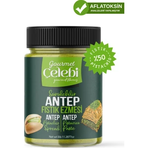 Gourmet Çelebi Sürülebilir Antep Fıstık Ezmesi