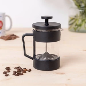Siyah Cam French Press 350 ml