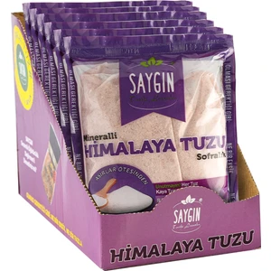 SAYGIN %100 Doğal Himalaya Tuzu 6’lı Ekonomik Paket – Sofralık 6x500g