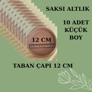 Saksı Altlık Küçük Boy 10 Adet