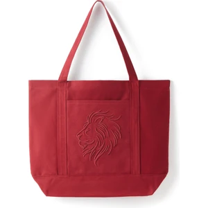 Gs Store Galatasaray Aslan Logolu Gabardin Bez Torba Çanta 48*38CM U251333