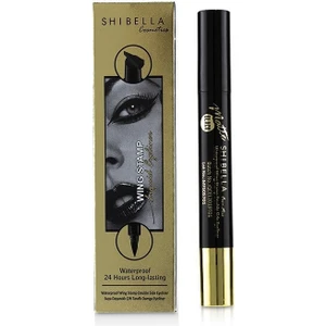 Damga Eyeliner, Siyah, Çift Taraflı, 24 Saat Dayanıklı, Kalın Damga