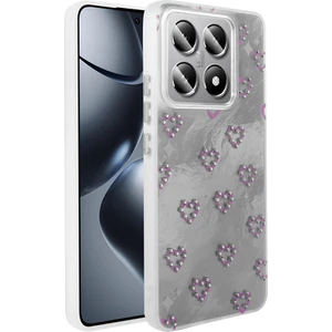 14T Pro Kılıf Kamera Korumalı Figürlü Mkst Ponti Silikon Kapak - Beyaz