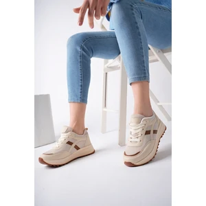 Kadın Ortopedik Fileli Sneakers – Esnek, Hafif, Kaymaz Tabanlı, Bağcıklı ve Nefes Alabilir Spor Ayakkabı