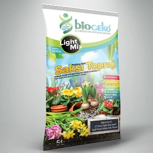 Tuğel Flowers İç Ve Dış Mekan Saksı Toprağı Gübre Ve Perlit Katkılı 5 Litre