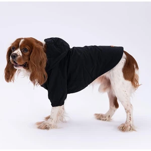 Siyah Mont  Köpek Mont Köpek Kıyafeti Köpek Yağmurluğu(Küçük-Büyük Irklar)