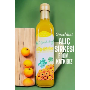 Alıç Sirkesi 500 ml - %100 Katkısız Doğal | Geleneksel Ev Yapımı